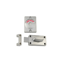 Metlam 100 Series Lock & Indicator Set Visible Fix Satin Chrome Plate 100_LOCK_SCP