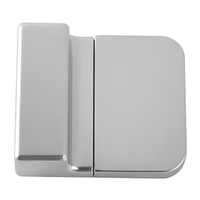 Metlam 101C Door Bumper Concealed Screw Fix Satin Chrome Plate 101C_BUMP_SCP