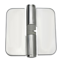 Metlam Gravity Hinge Right Hand Concealed Bolt Through Satin Stainless Steel - Available in Various Function