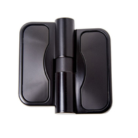 Metlam Moda Gravity Hinge Concealed Fix Matt Black - Available in Left and Right Hand
