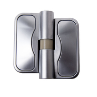 Metlam Moda Gravity Hinge Concealed Fix Satin Chrome Plate - Available in Left and Right Hand