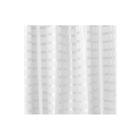 Metlam Shower Curtain Box Stripe 3000x1800 White SC_WBS3018
