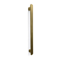 Momo Aspen Solid Brass Entrance Pull Handle Dark Brushed Brass ASPEP.DBB