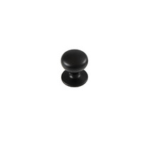Out of Stock: ETA Mid January - Momo New Hampton Round Knob O/A 32mm Matt Black NHMK032.MBL