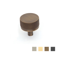 Momo Bellevue Knurled Knob 35mm - Available in Various Finishes