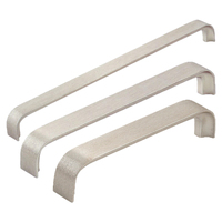 Momo Kempten D Handle Aluminium Brushed Nickel - Avaialble in Various Sizes
