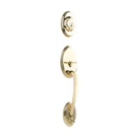 N2lok Somme Single Cylinder Entry Set Polished Brass 60mm / 70mm 765SOSCPBBP