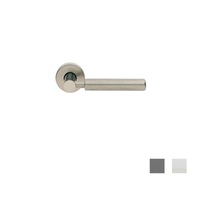 Manital Amleto Door Handle Lever Set on Round Rose Passage - Available in Various Finishes