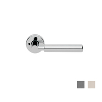 Manital Amleto Door Handle Lever Set on Round Rose Privacy 50mm - Available in Various Finishes