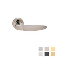 Manital Atena Door Handle Lever Set on Round Rose Passage 50mm - Available in Various Finishes