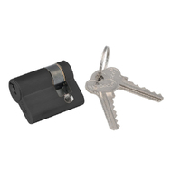 Mardeco 'M' Series C4 Euro Cylinder 4 Pin to the Center 27mm Matt black for BL8104/SET Euro Lock BL8500/27