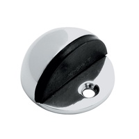 50x Nidus Door Stop DSFM1CP Type#1 Half Moon Floor Mounted Polished Chrome