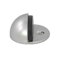 10x Nidus Door Stop DSFM1SC Type#1 Half Moon Floor Mounted Satin Chrome