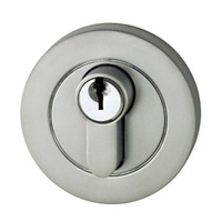 Nidus Door Lock EDBSCV Eurobolt Deadbolt Satin Chrome Double Cylinder Round