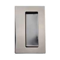 Nidus FPSQ2PSS Flush Pull Square Edge Polished Stainless Steel