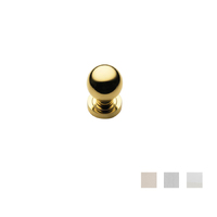 Manital K440 Door Knobset Round Passage 50mm - Available in Various Finishes