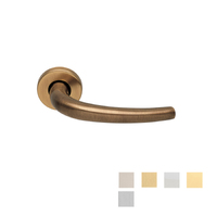Manital Lilla Door Handle Lever Set on Round Rose 50mm - Available in Various Finishes