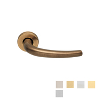Manital Lilla Door Handle Lever Set on Round Rose Passage Set 50mm - Available in Various Finishes