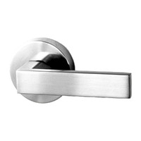Nidus Lonsdale Round Door Handle Passage Set Chrome Plated PL-PAS-CP-V