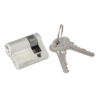 *WSL DISCONTINUED* Mardeco 'M' Series C4 Euro Cylinder 3 Pin to the Center 29mm Satin Chrome for SC8104/SET Euro Lock SC8500/29