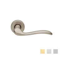 Manital Tosca Door Handle Lever Set on Round Rose 50mm - Available in Various Finishes
