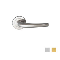Parisi Romina Door Lever Handle on Rose 52mm - Available in Various Finishes and Function