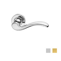 Parisi Iris Door Lever Handle on Rose 52mm - Available in Various Finishes and Function