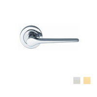 Parisi Stylo Door Lever Handle on Rose 52mm - Available in Various Finishes and Function