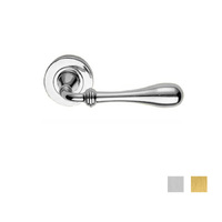 Parisi Roma Door Lever Handle on Rose 52mm - Available in Various Finishes and Function
