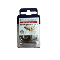 Precision PLS24PRO Concealed Magnetic Catch Timber/Timber Stainless Steel