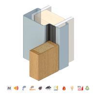 Raven RP124 Perimeter Seal Fire Rated Black - Available in Various Sizes