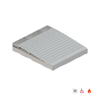 Raven RP138 Threshold Plate Silver Anodised - Available in Various Sizes