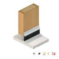 Raven RP15 Door Bottom Sweep Seal Silver Anodised - Available in Various Sizes
