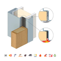 Raven RP160 Intumescent Fire Seal Black - Available in Various Sizes