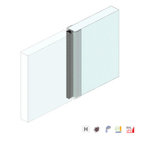 Raven RP42 Astragal Meeting Stile Seal 3000mm Translucent A423000