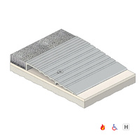 Raven RP77 Threshold Plates 2000mm Clear Anodised A77C2000