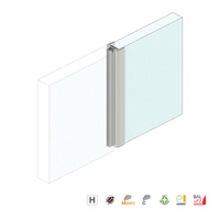Raven RP79Si Astragal Meeting Stile Seal 3000mm Silver Anodised A79SIC3000