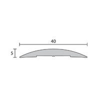 Raven RP82 Low Profile Threshold Plate 1000mm Bronze Anodised A82B1000