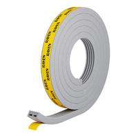 Raven Multi-Use Self Adhesive Rubber Sealing Strip Grey 2000mm R108G