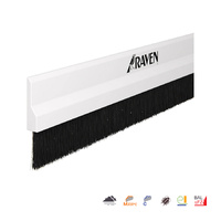 Raven RP83 Brush Strip Door Seal 920mm White R83W