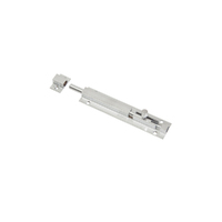 Scope Barrel Bolt Long Throw Satin Chrome Plated Display Pack BB02150SCDP