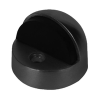Restocking Soon: ETA End August - Scope Door Stop Half Dome Raised Floor Fix Matt Black DS230BK.B