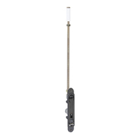 Scope Flush Bolt Tip Rod Suits Metal Frames 300mm Matt Black FB06.NS300BK