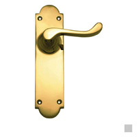 Superior Brass Victorian Lever on Longplate Passage Set - Available in Various Finishes
