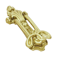 Superior Brass Door Knocker 210mm Polished Brass 3186