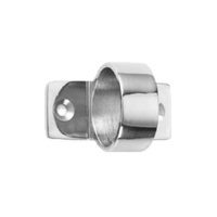 Superior Brass Sash Eye Window Ring Pull Polished Chrome 33020