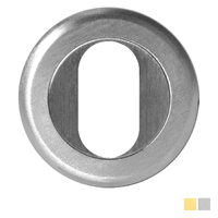 Austyle Architectural Oval Escutcheon Round Edge 52mm - Available in Various Finishes