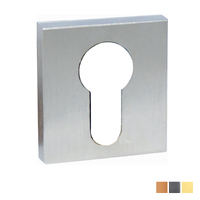 Austyle Euro Square Escutcheon Concealed Fix 40x40mm - Available in Various Finishes