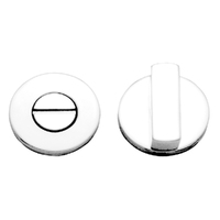 Austyle Round Privacy Turn Snib & Release Concealed Fix 36mm Polished Chrome 39038