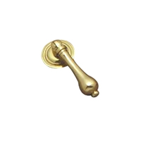 Restocking Soon: ETA Early September - Superior Brass Drawer Pull Tear Drop 50mm Polished Brass 4122